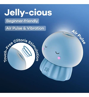 Вакуумний кліторальний стимулятор Satisfyer Jelly-cious