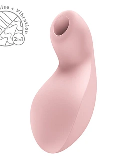 Вакуумний стимулятор Fun Factory Luna Soft Pink