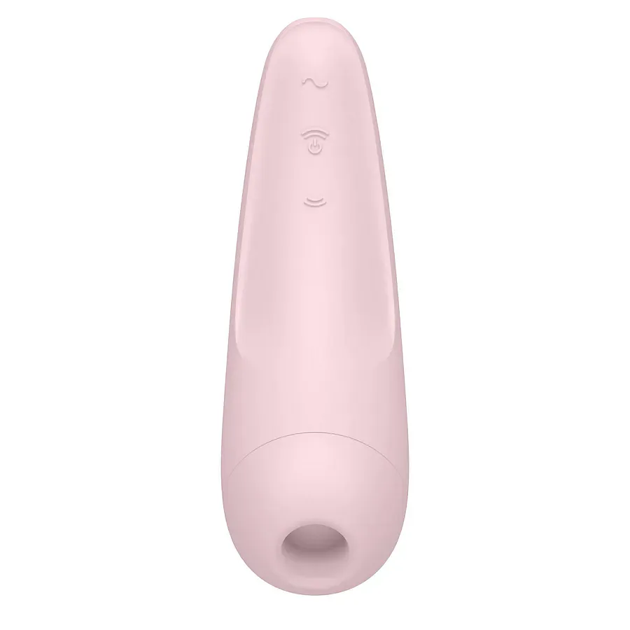 Вакуумний кліторальний стимулятор Satisfyer Curvy 2+ Pink з керуванням через інтернет