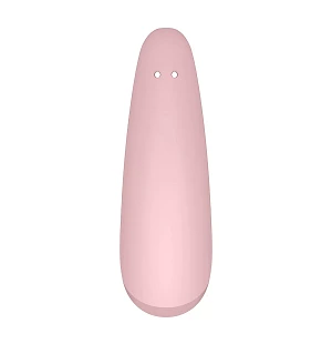 Вакуумний кліторальний стимулятор Satisfyer Curvy 2+ Pink з керуванням через інтернет