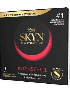 Безлатексні преміум-презервативи SKYN Intense Feel 3 шт