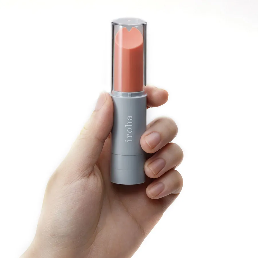 Вібратор-помада IROHA STICK Grey, плавне збільшення потужності