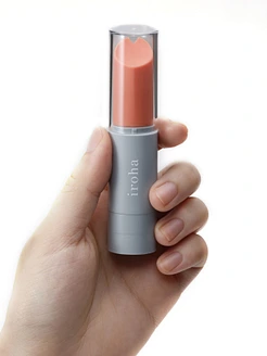 Вібратор-помада IROHA STICK Grey, плавне збільшення потужності