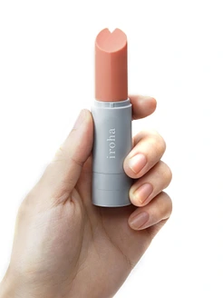 Вібратор-помада IROHA STICK Grey, плавне збільшення потужності