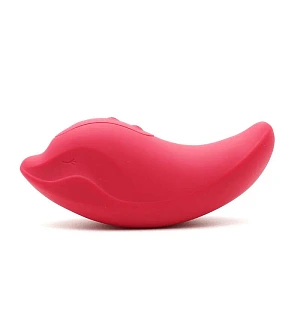 Вібратор та кліторальний стимулятор KISTOY Heidi Red