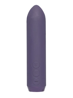 Мінівібратор Je Joue - Classic Bullet Vibrator Purple з глибокою вібрацією і фіксацією на палець