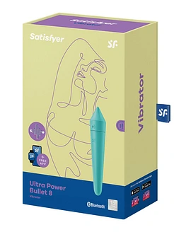 Смарт міні-вібратор Satisfyer Ultra Power Bullet 8 Turquoise