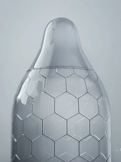 Презервативи LELO HEX Condoms Original 12 Pack, тонкі та суперміцні
