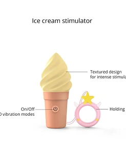 Вібратор-морозиво Love To Love CAND'ICE — VANILLA POP