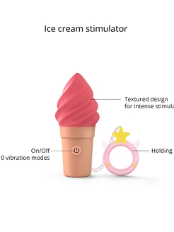 Вібратор-морозиво Love To Love CAND'ICE — VANILLA POP