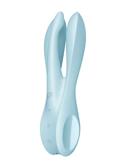 Кліторальний вібратор Satisfyer Threesome 1 Pink з трьома гнучкими пальчиками