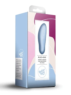 Кліторальний вібратор SugarBoo Blue Bae, працює від батарейок (у комплекті)
