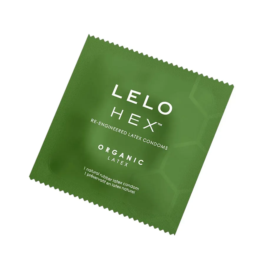 Презервативи LELO HEX Condoms Organic 36 Pack, тонкі та суперміцні
