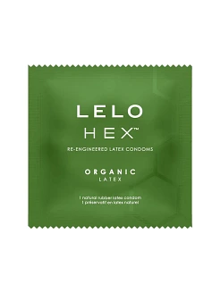 Презервативи LELO HEX Condoms Organic 36 Pack, тонкі та суперміцні