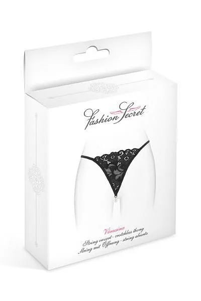 Трусики-стрінги з перлинною ниткою Fashion Secret VENUSINA