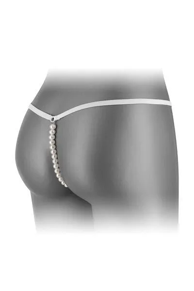Трусики-стрінги з перлинною ниткою Fashion Secret VENUSINA