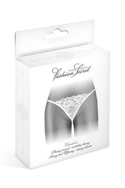 Трусики-стрінги з перлинною ниткою Fashion Secret VENUSINA