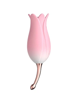 Ультразвуковий вібратор для клітора Otouch Bloom Ultrasonic Clitoris, 2 дод. насадки