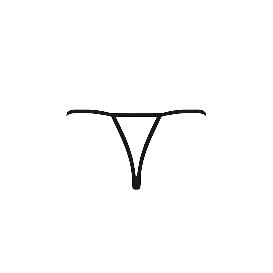 Трусики мереживні з доступом Passion Exclusive VIOLANTE THONG