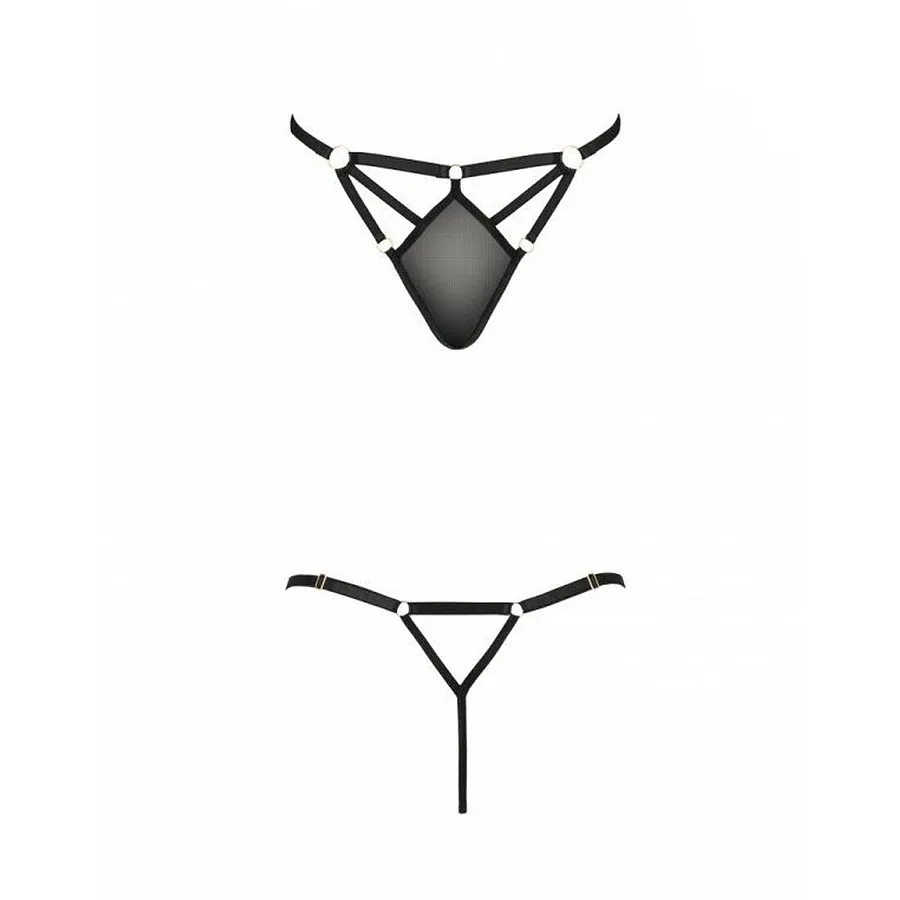 Стрінги зі стреп Passion Exclusive MEGGY THONG