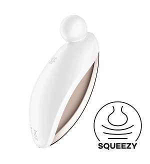 Вібратор для зовнішньої стимуляції Satisfyer Spot On 2 Black, дуже потужний, гнучкий відросток