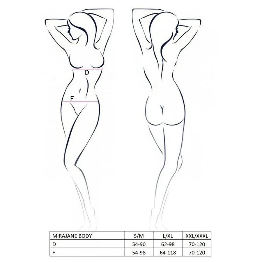Ажурний боді Passion AZALIA BODY