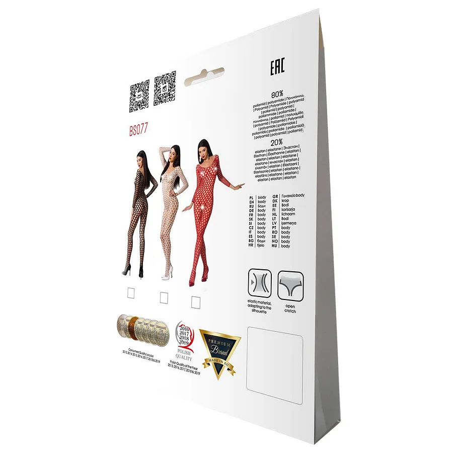 Бодістокінг з крупною сіткою Passion BS077