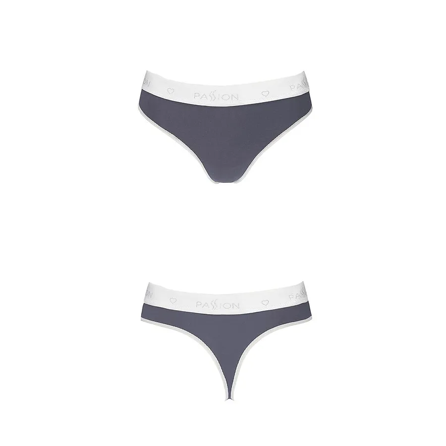 Спортивні трусики-стрінги Passion PS007 PANTIES , dark
