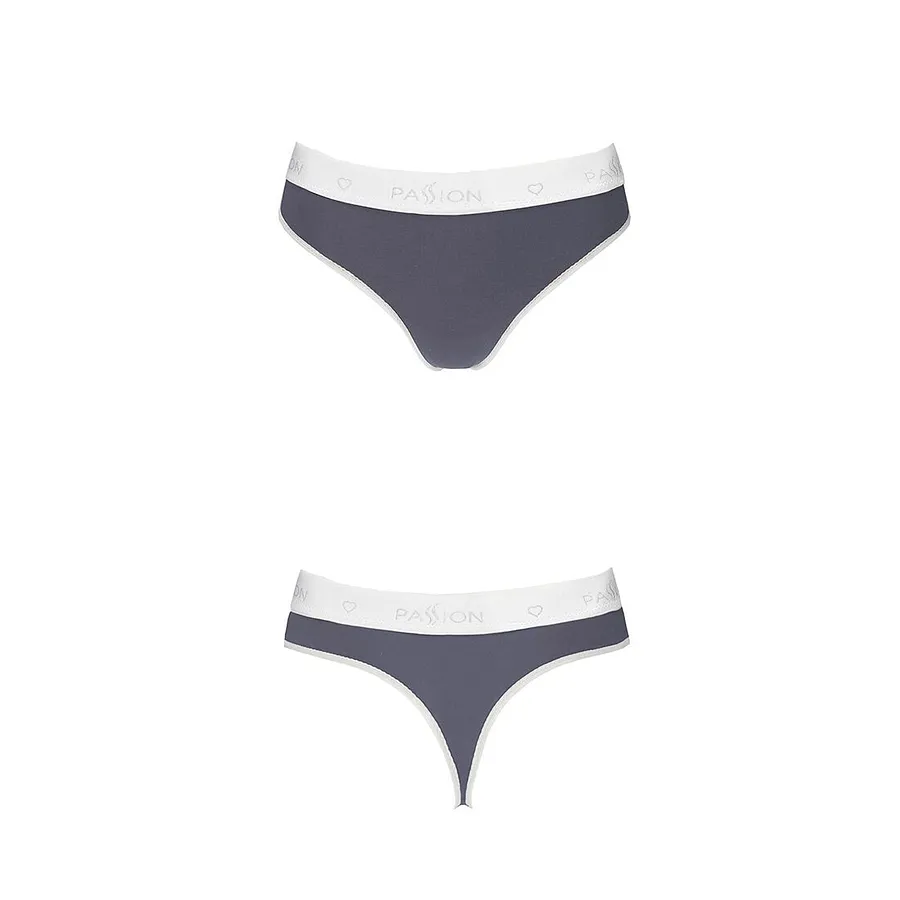 Спортивні трусики-стрінги Passion PS007 PANTIES , dark