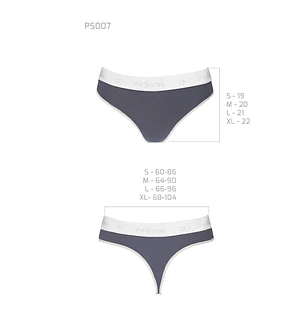 Спортивні трусики-стрінги Passion PS007 PANTIES , dark