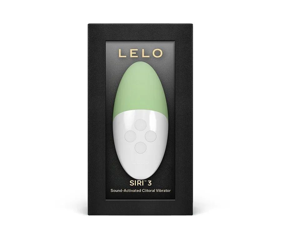 Музичний вібратор для клітора LELO SIRI 3 Green, вібрації в ритмі звуків без смартфона