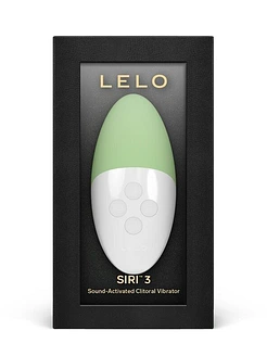 Музичний вібратор для клітора LELO SIRI 3 Green, вібрації в ритмі звуків без смартфона