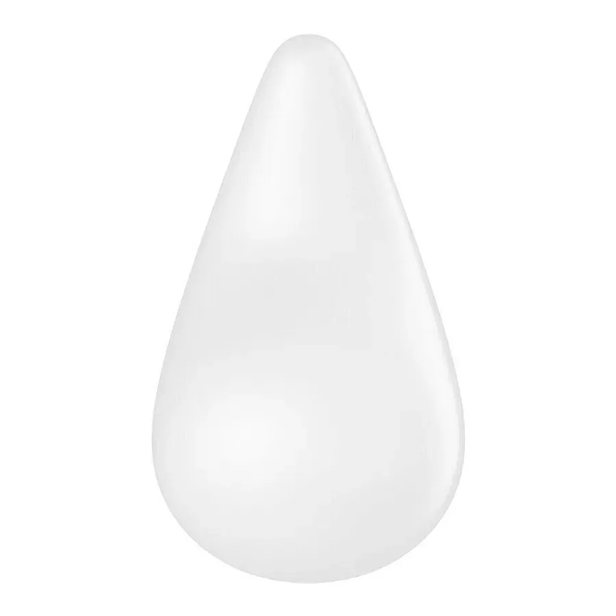 Вібратор для зовнішньої стимуляції Satisfyer Dew Drop Blue, 2 мотори, 12 режимів, м’який корпус