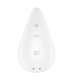 Вібратор для зовнішньої стимуляції Satisfyer Dew Drop Blue, 2 мотори, 12 режимів, м’який корпус