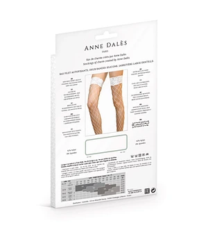 Панчохи в крупну сітку Anne De Ales ERICA White