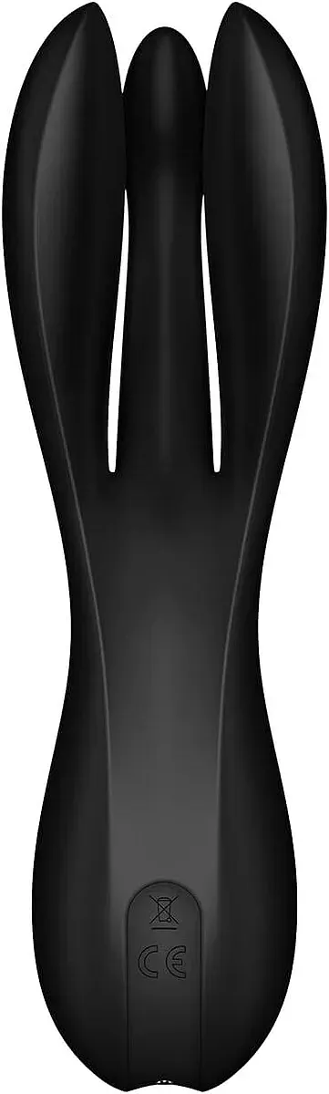 Кліторальний вібратор Satisfyer Threesome 2 Violet, 3 гнучкі пальчики, 3 мотори