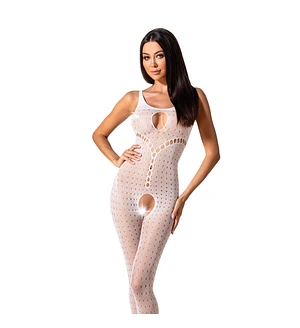 Бодістокінг з доступом до інтимних місць Passion BS078 white