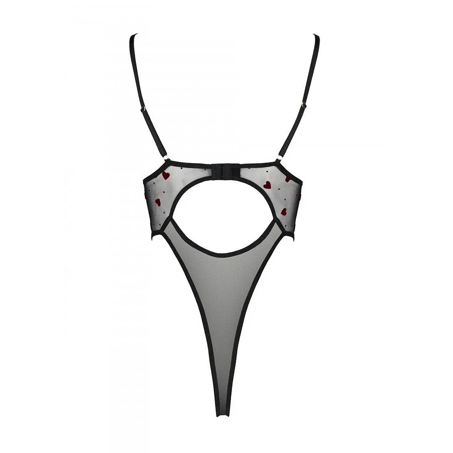Еротичний боді з малюнком Passion LOVELIA BODY , black