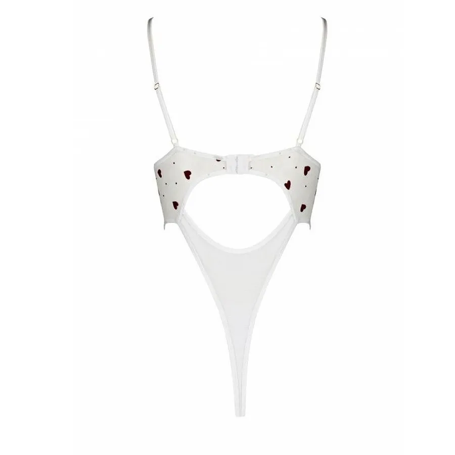 Еротичний боді з малюнком Passion LOVELIA BODY , white