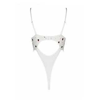 Еротичний боді з малюнком Passion LOVELIA BODY , white