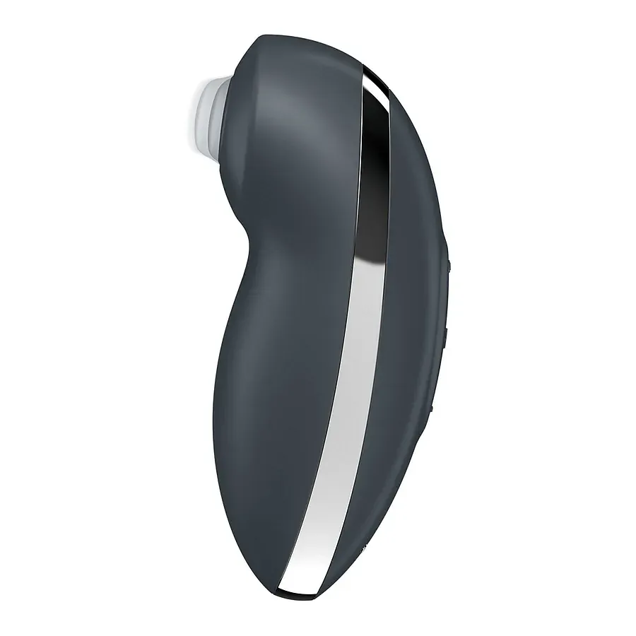 Вібростимулятор-пульсатор Satisfyer Tap & Climax 2 Blue, ефект постукування пальцем