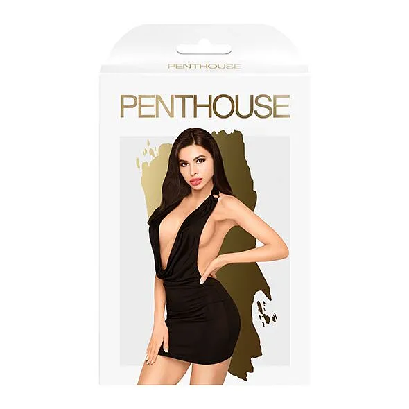 Мінісукня Penthouse - Heart Rob , хомут, глибоке декольте, мініатюрні стрінги