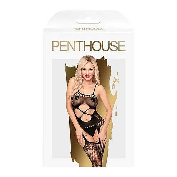 Бодістокінг з вирізом на животику Penthouse - Hot Nightfall
