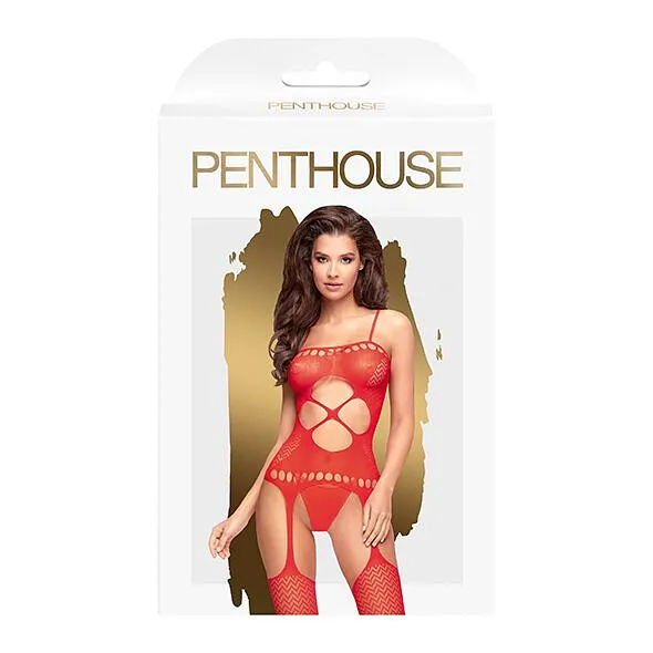 Бодістокінг з вирізом на животику Penthouse - Hot Nightfall