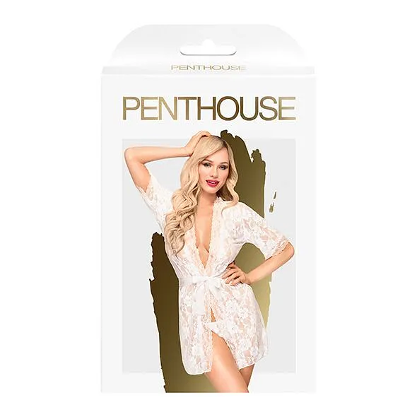 Комплект пеньюар, трусики з доступом та бралет Penthouse - Hypnotic Power /L