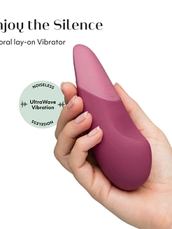 Мінівібратор Womanizer Vibe Dusky Pink, 3 авторежими + 10 рівнів інтенсивності