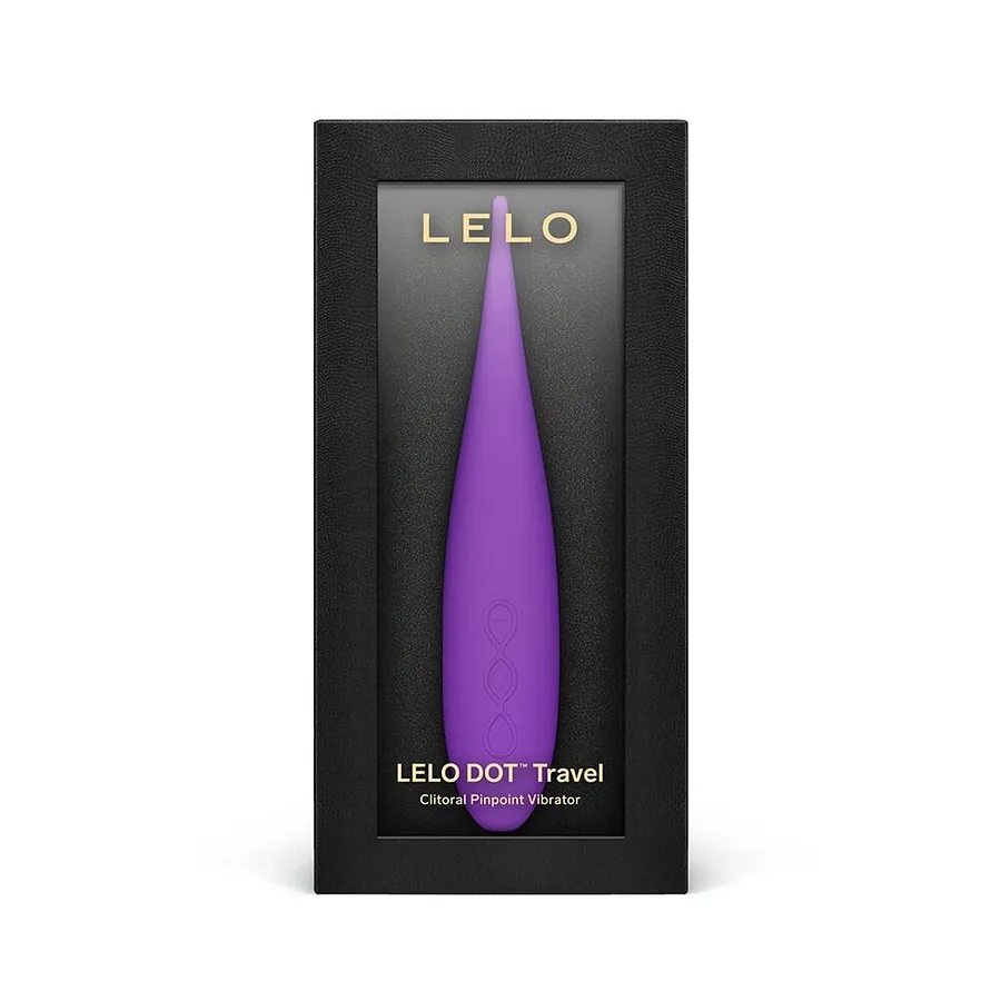 Кліторальний вібратор LELO DOT Travel Pink, точкова стимуляція, 8 режимів