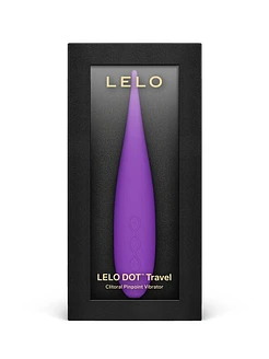 Кліторальний вібратор LELO DOT Travel Pink, точкова стимуляція, 8 режимів