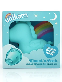 Вібратор-єдиноріжка Unihorn – Mount'n Peak, пестливий язичок