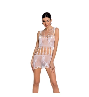 Бодістокінг мінісукня з метеликами Passion BS090 One Size white